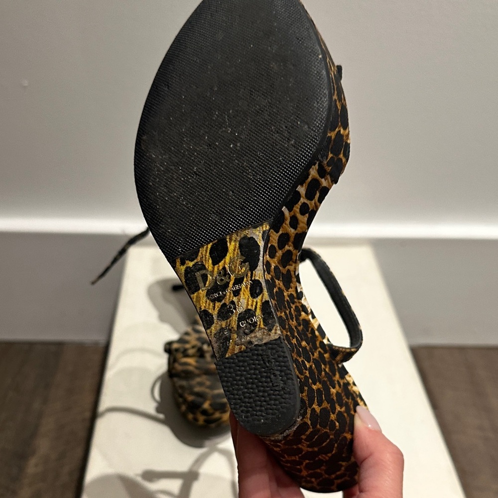 D&G Animal Print Women's Heels - Picture 8 of 9